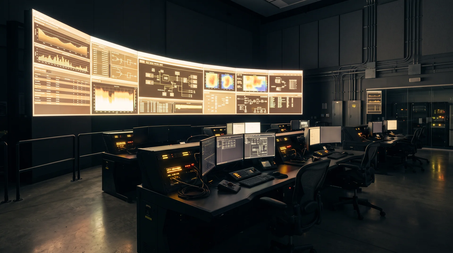 Industrial control room